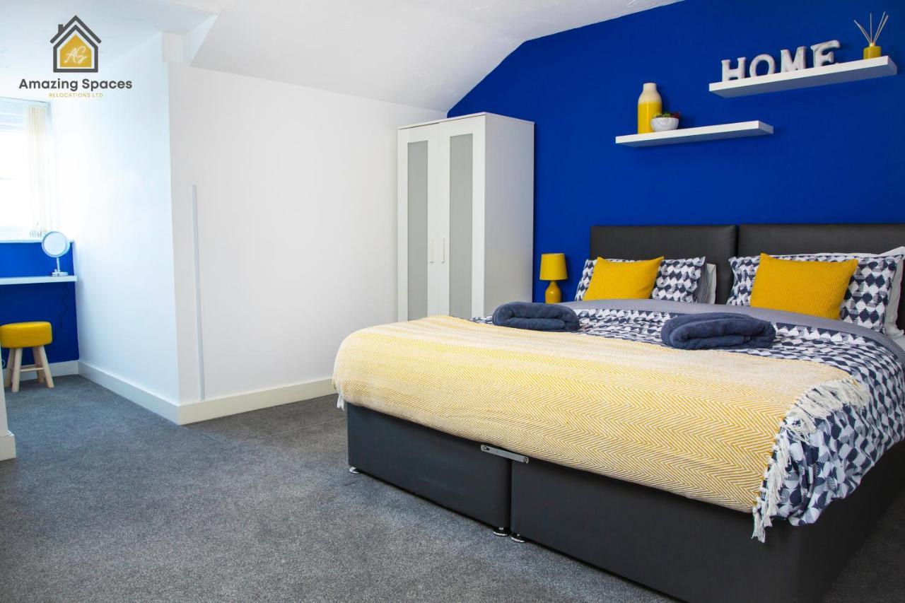 Large Unique 2 Bedroom Duplex Apartment With Private Parking & Free Wifi - Vat Qualifying By Amazing Spaces Relocations Ltd وارينغتون المظهر الخارجي الصورة