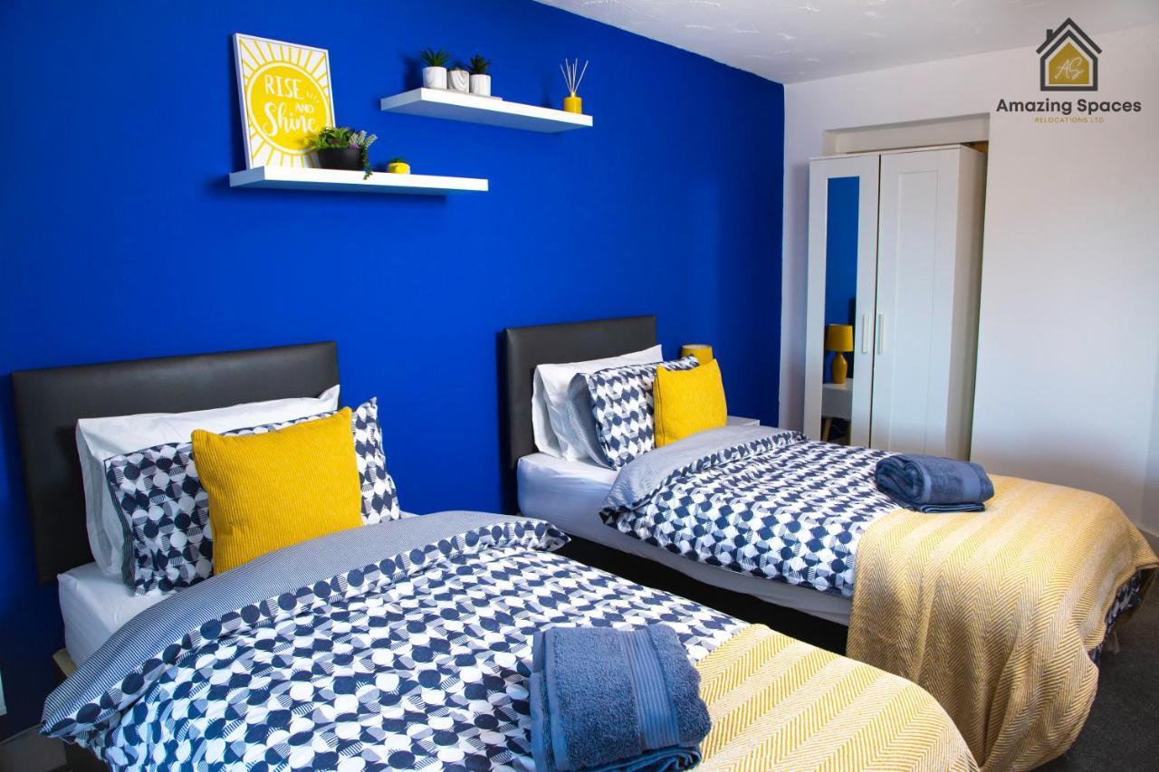 Large Unique 2 Bedroom Duplex Apartment With Private Parking & Free Wifi - Vat Qualifying By Amazing Spaces Relocations Ltd وارينغتون المظهر الخارجي الصورة