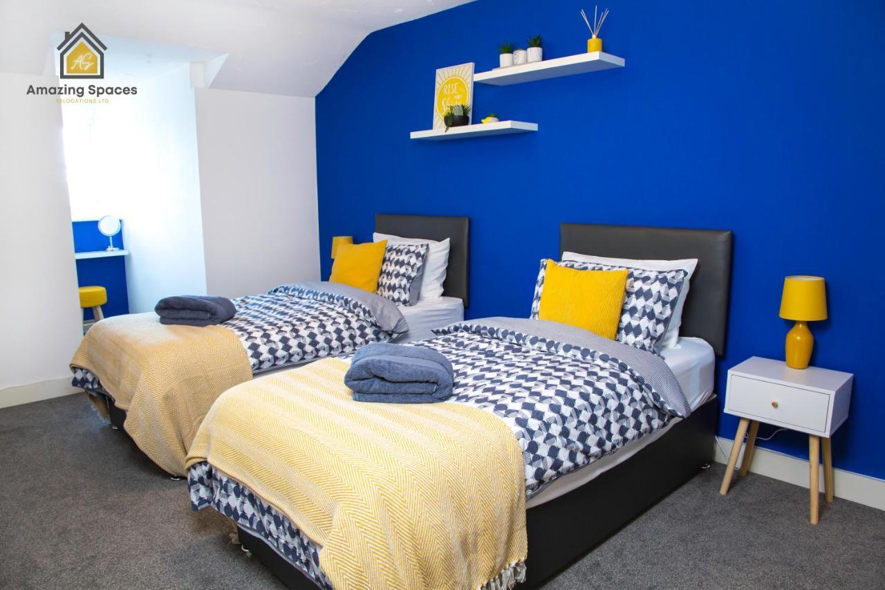 Large Unique 2 Bedroom Duplex Apartment With Private Parking & Free Wifi - Vat Qualifying By Amazing Spaces Relocations Ltd وارينغتون المظهر الخارجي الصورة