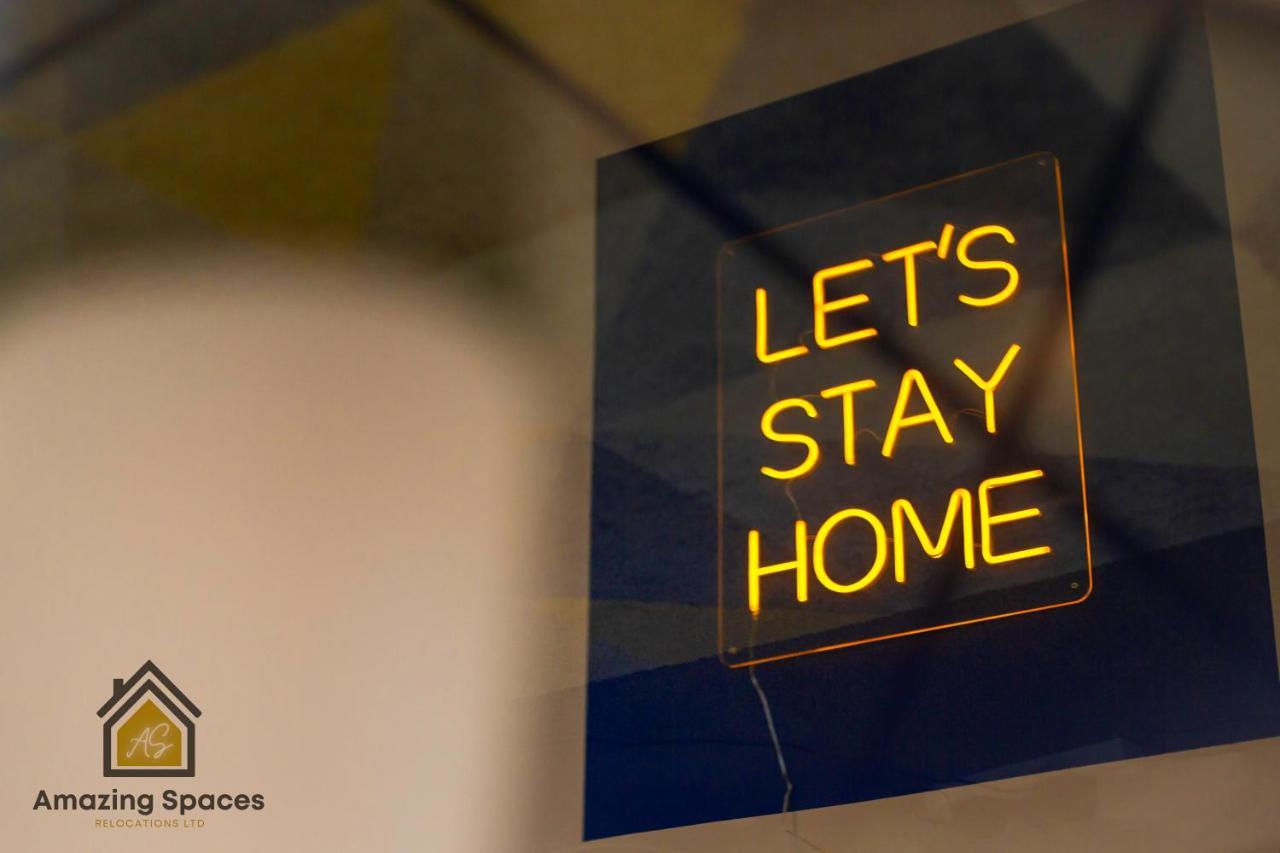 Large Unique 2 Bedroom Duplex Apartment With Private Parking & Free Wifi - Vat Qualifying By Amazing Spaces Relocations Ltd وارينغتون المظهر الخارجي الصورة