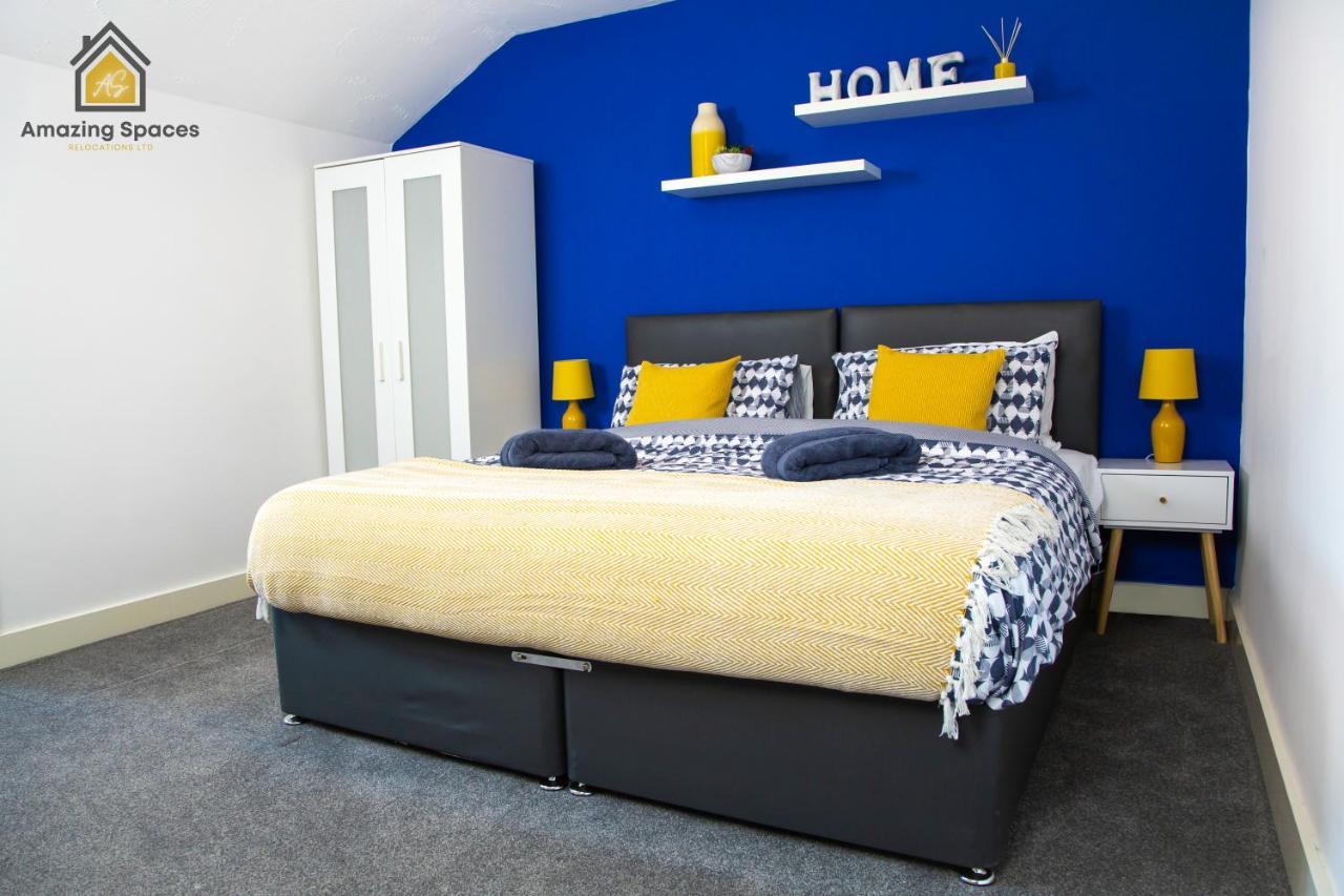 Large Unique 2 Bedroom Duplex Apartment With Private Parking & Free Wifi - Vat Qualifying By Amazing Spaces Relocations Ltd وارينغتون المظهر الخارجي الصورة
